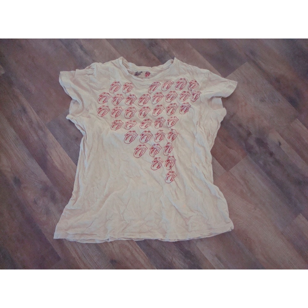 ROLLING‎ STONES GIRLS JUNIORS XXL   MENS RARE   DEADSTOCK  VINTAGE T6